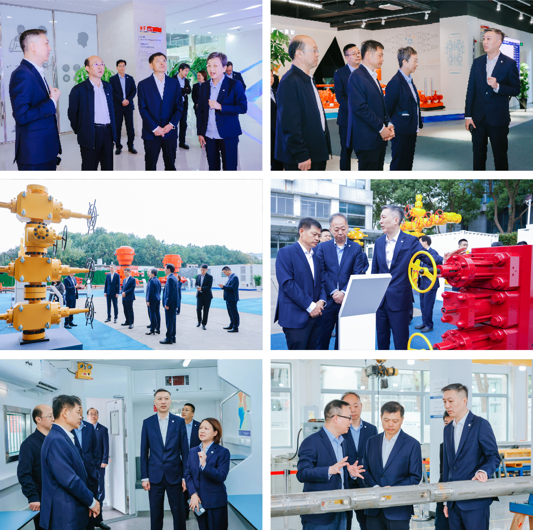 中国石化辅导刘会友、张建阔一行莅临公海赌船官网参观调查(图3)